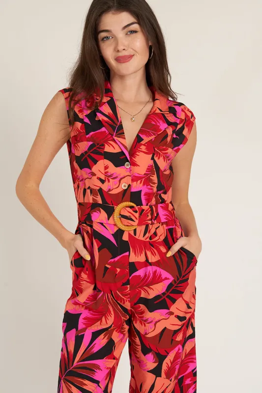 Indecisive Tropical Jumpsuit sold by En Creme
