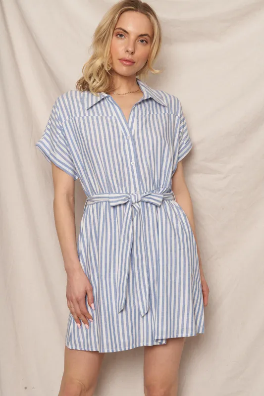 Brandy Shirt Dress made by En Creme
