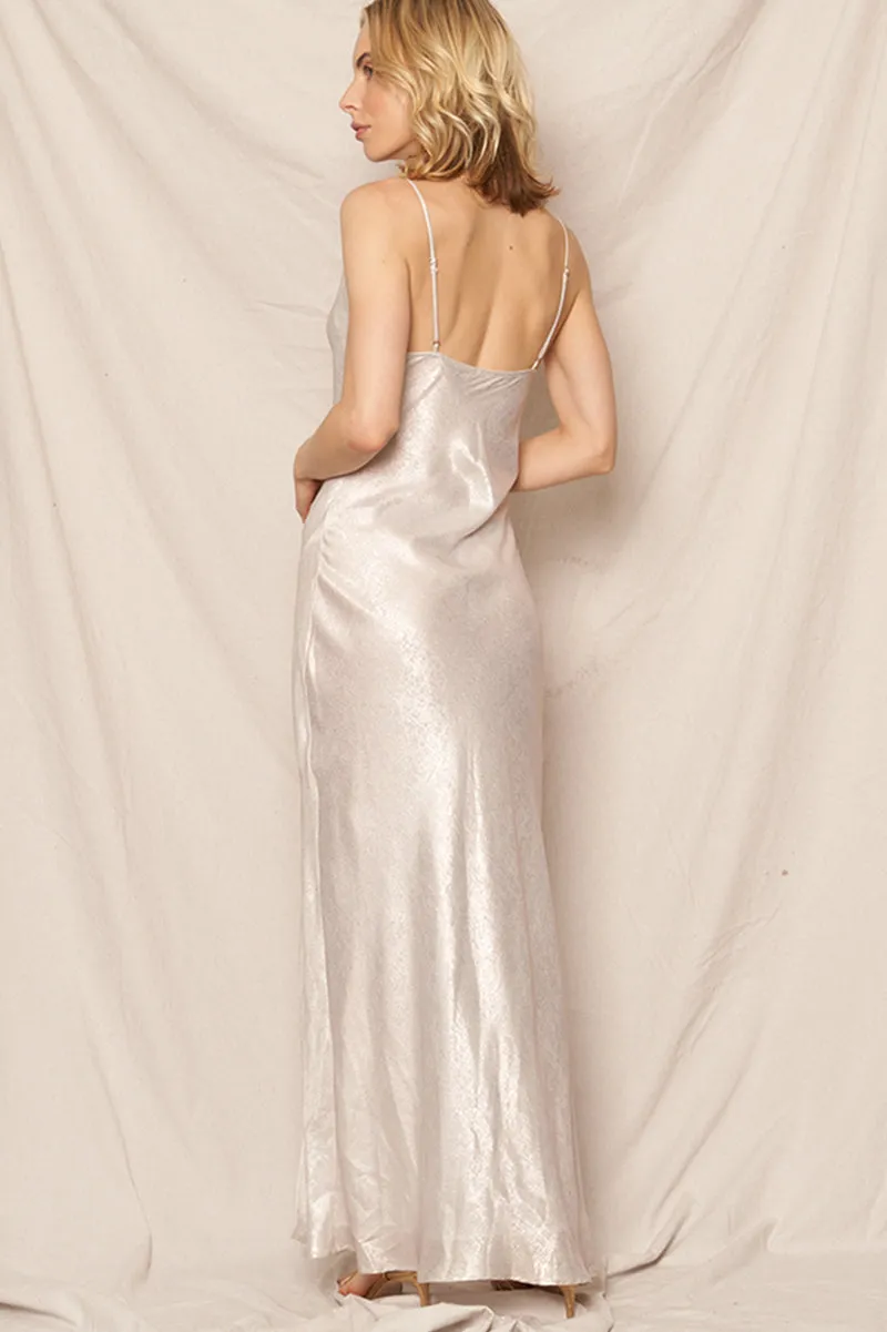 Overnight Ticket Metallic Dress sold by En Creme product image thumbnail 5