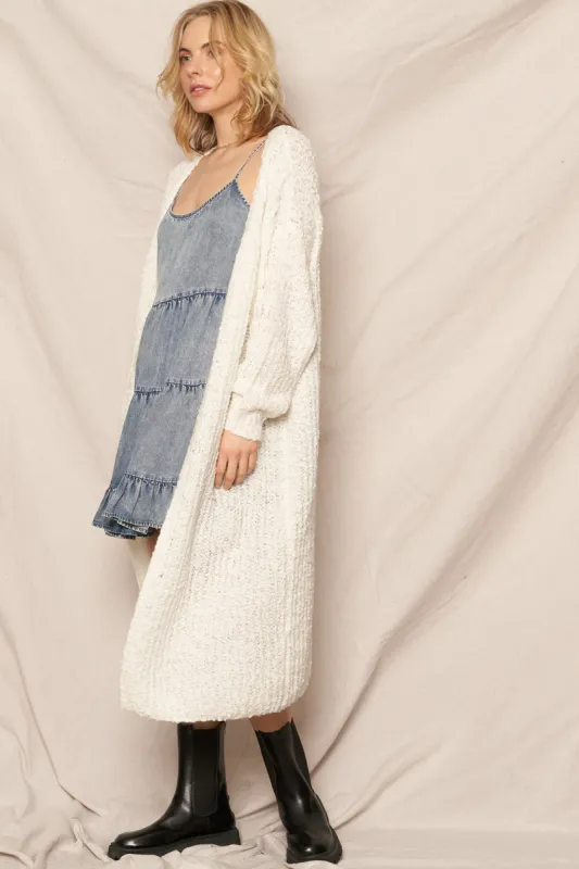 Irina Fuzzy Cardi made by En Creme
