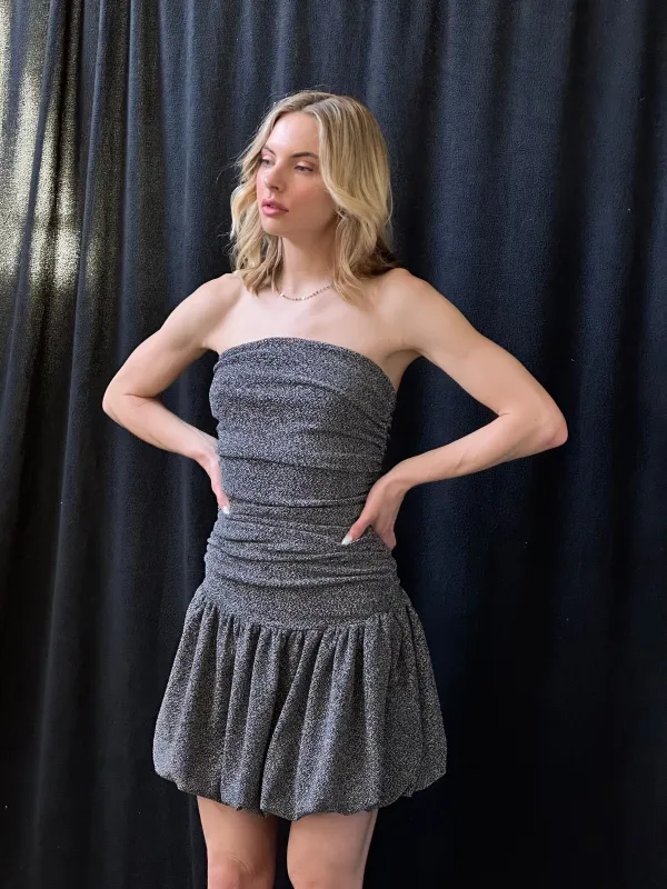 Glitter Up Bubble Dress made by En Creme