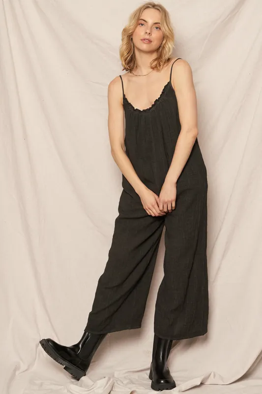 Amber Gauze Jumpsuit made by En Creme