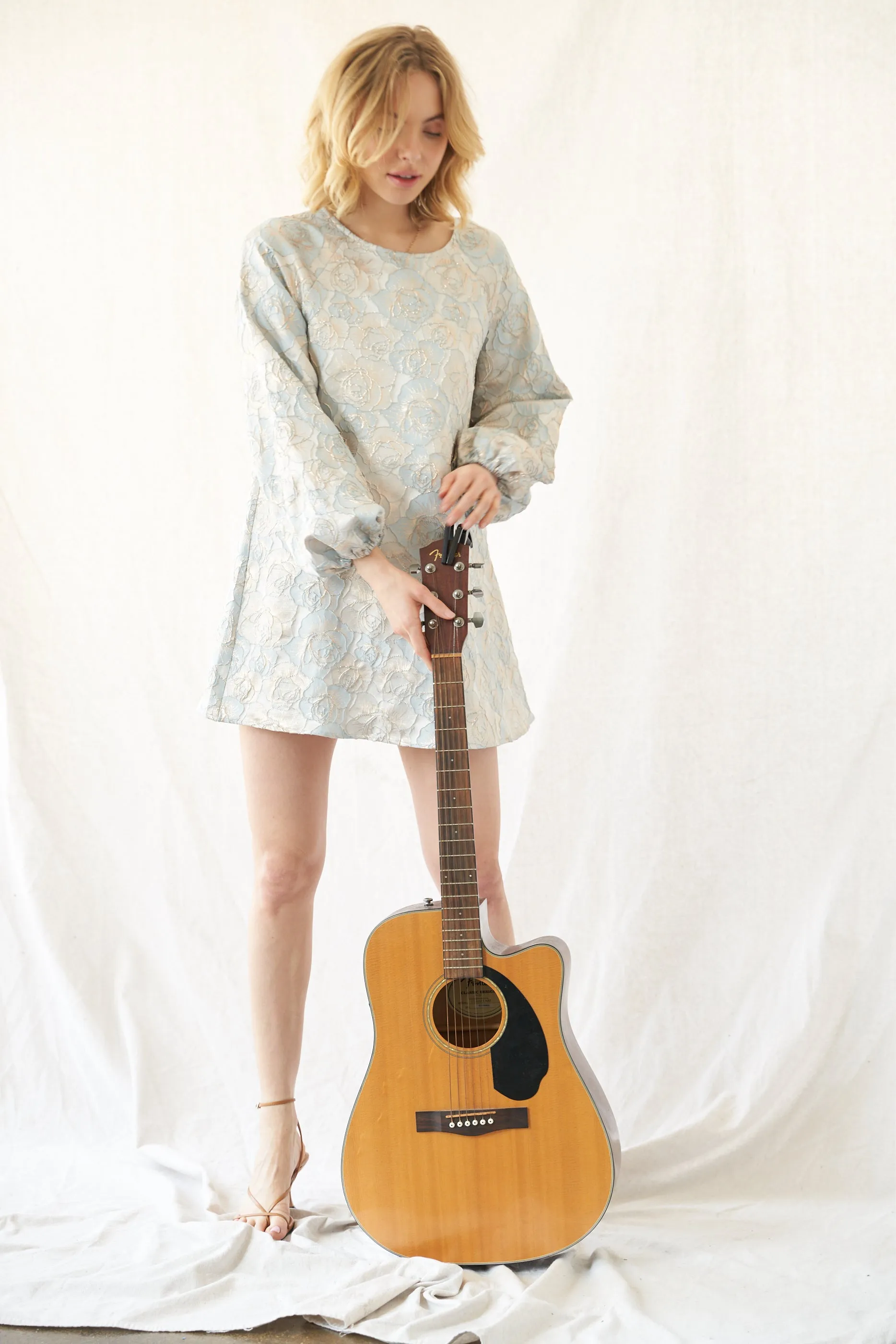 Anastasia Round Mini Dress sold by En Creme