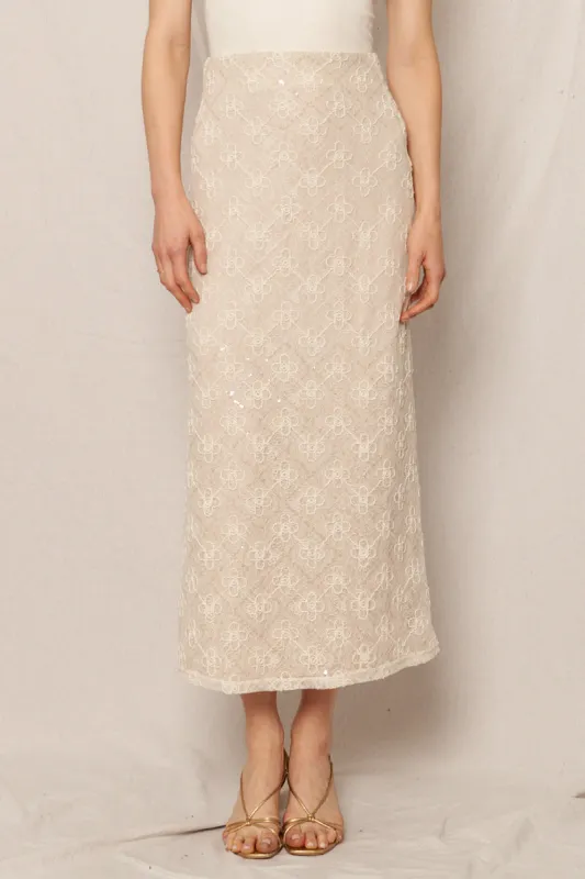 Dear You Lace Skirt sold by En Creme