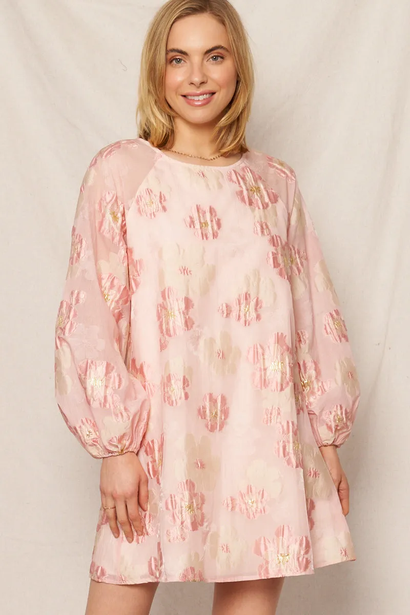 Love You Too Floral Dress sold by En Creme product image thumbnail 3