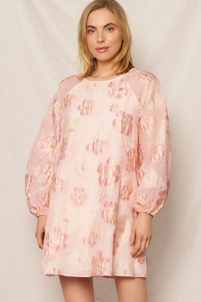 Love You Too Floral Dress sold by En Creme product image thumbnail 2