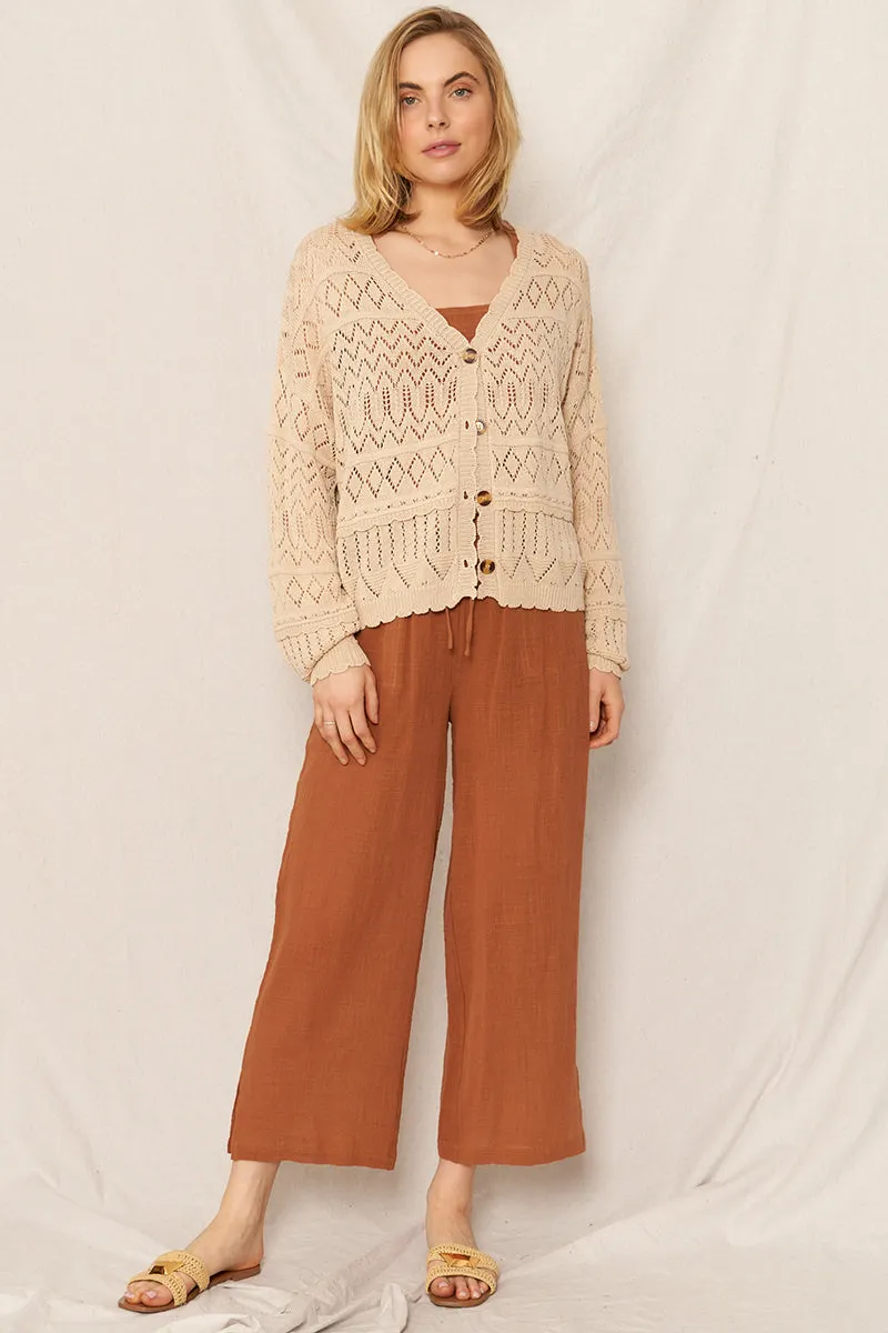 Kirsten Crochet Cardi sold by En Creme product image thumbnail 2