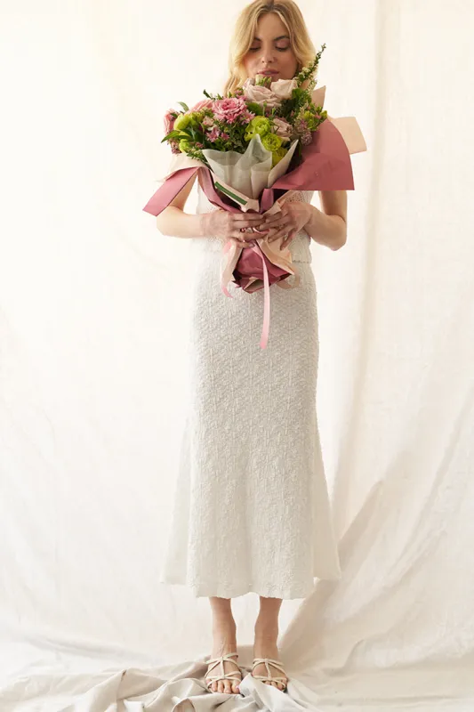 Easy Breeze Crinkled Skirt sold by En Creme