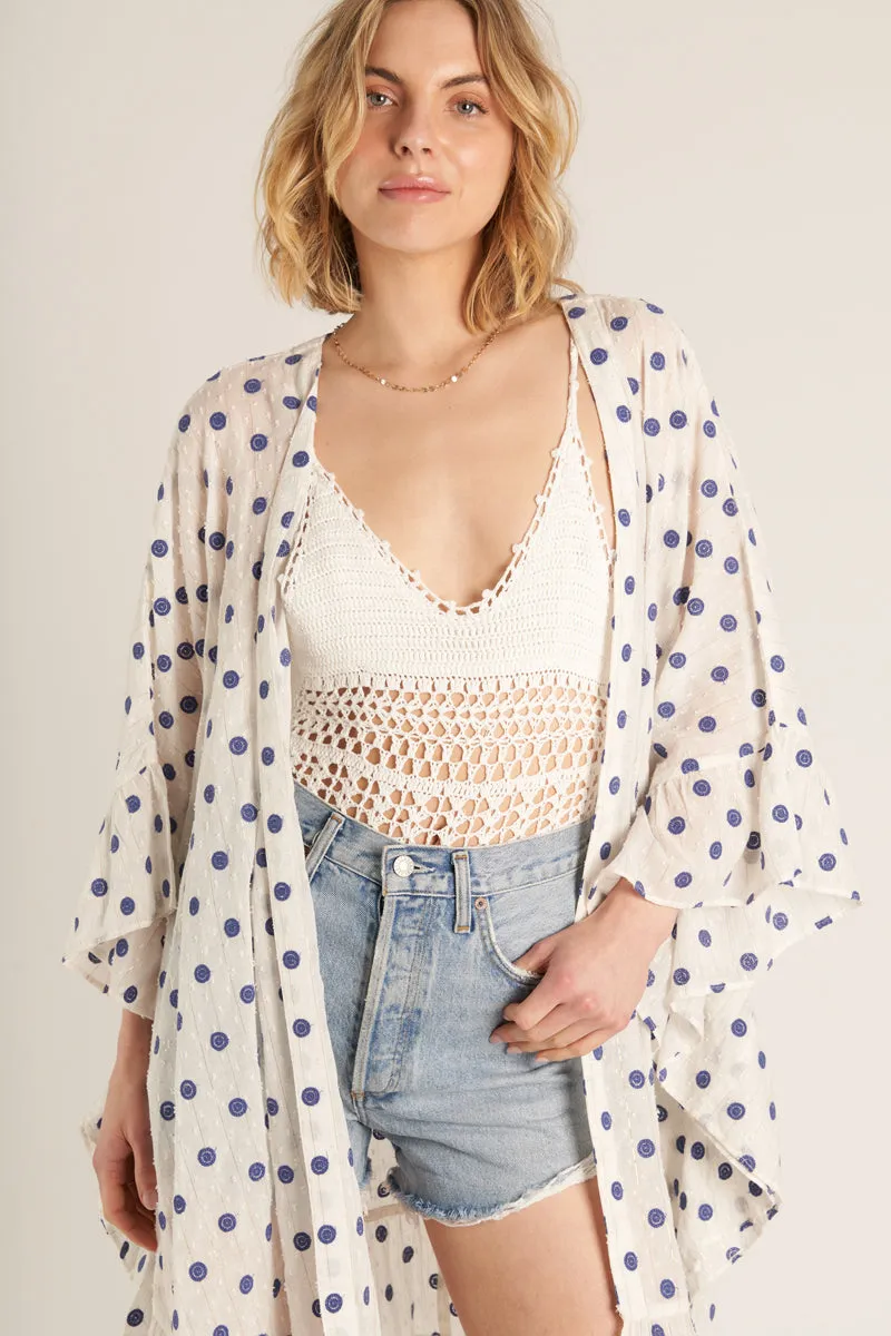 BlueVery Dot Coverup sold by En Creme product image thumbnail 5