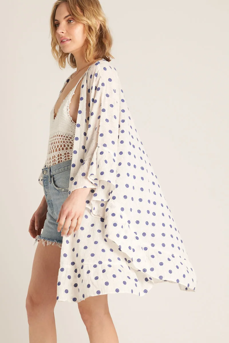 BlueVery Dot Coverup sold by En Creme product image thumbnail 2
