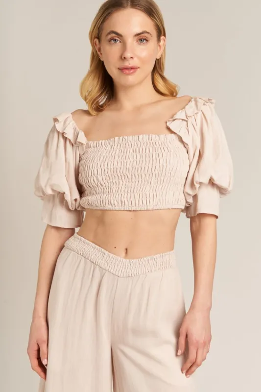 Dolly Smocked Top made by En Creme