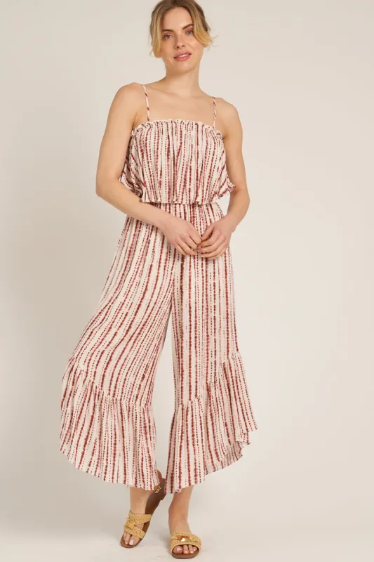 Salma Wide Leg Jumpsuit made by En Creme