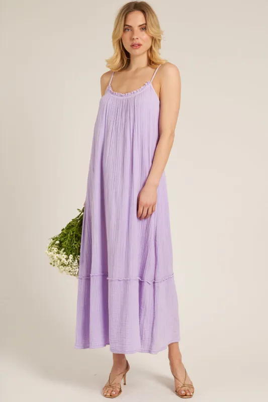 Joni Gauze Dress sold by En Creme