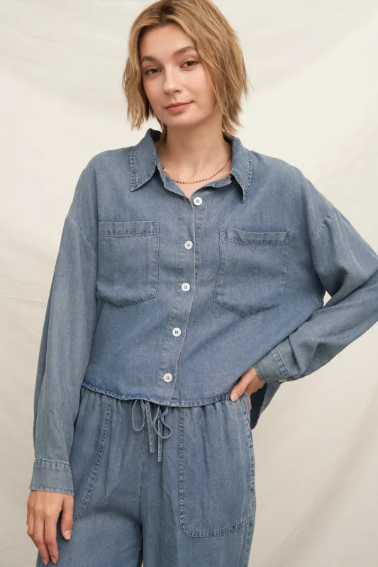 Claudia Long Sleeve Shirt sold by En Creme