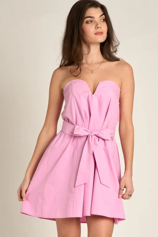 Tulip Sweetheart Mini Dress made by En Creme