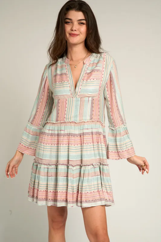 Darlene Tiered Dress sold by En Creme