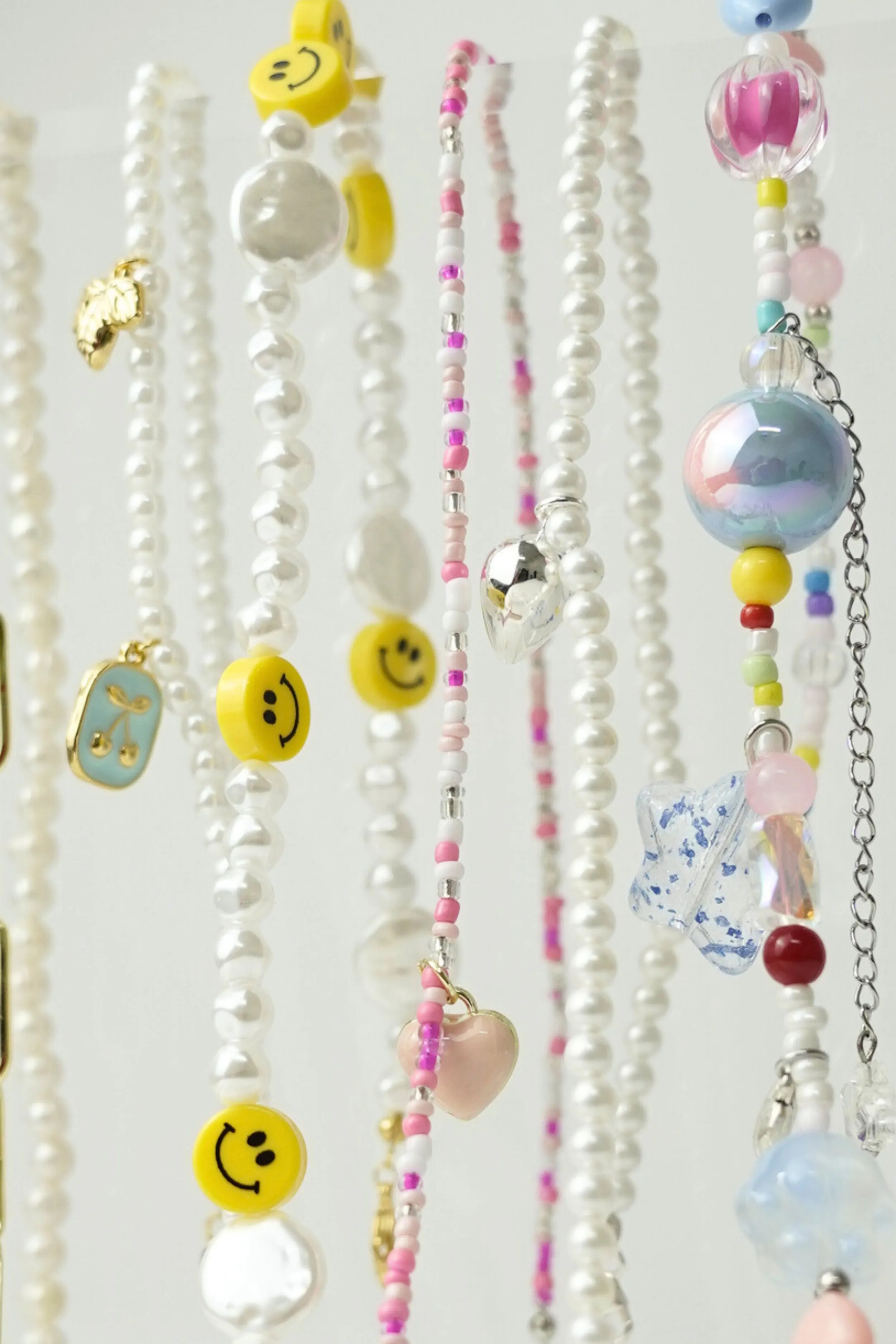 Smiley Face Pearl Necklace sold by En Creme product image thumbnail 3