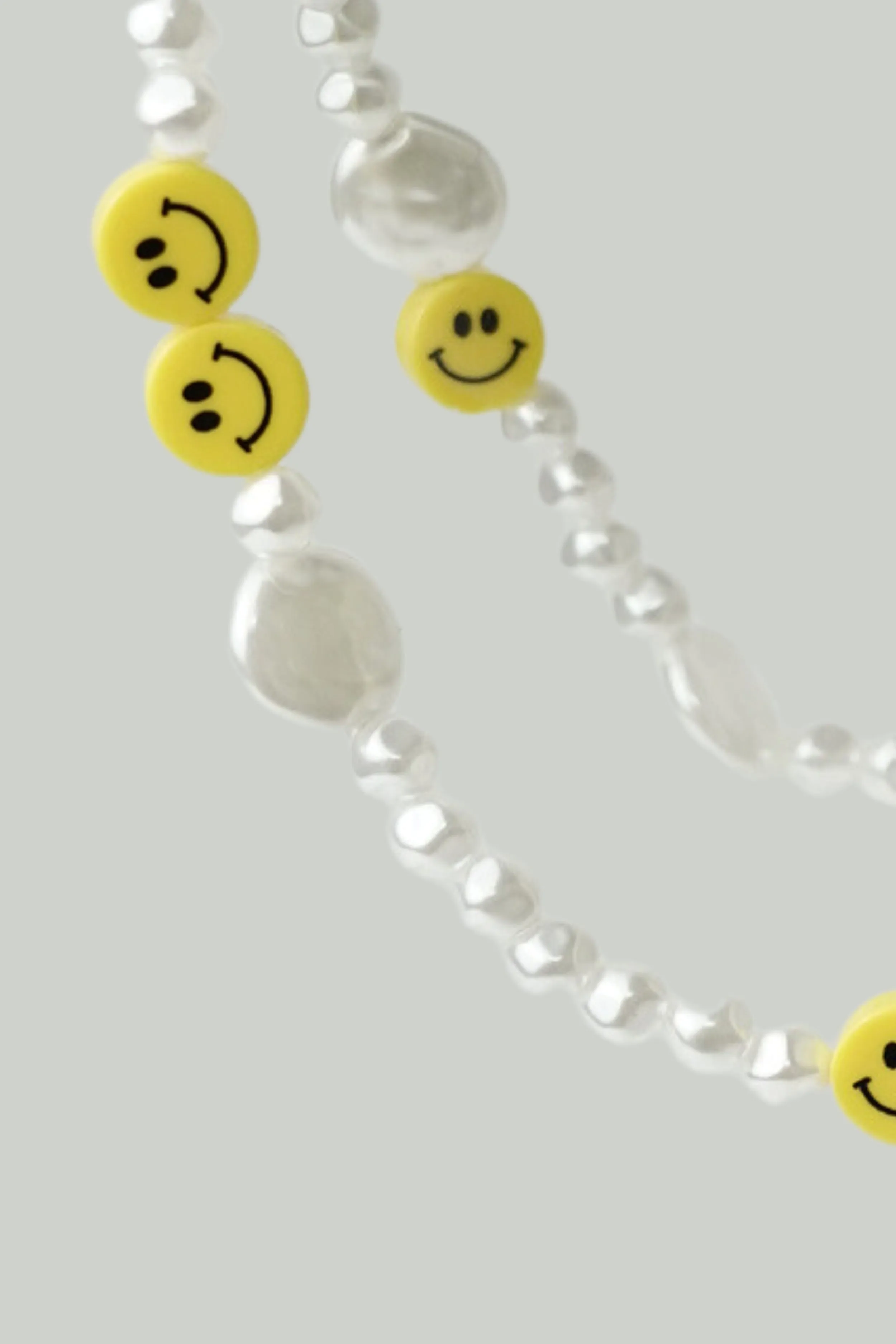 Smiley Face Pearl Necklace sold by En Creme product image thumbnail 2