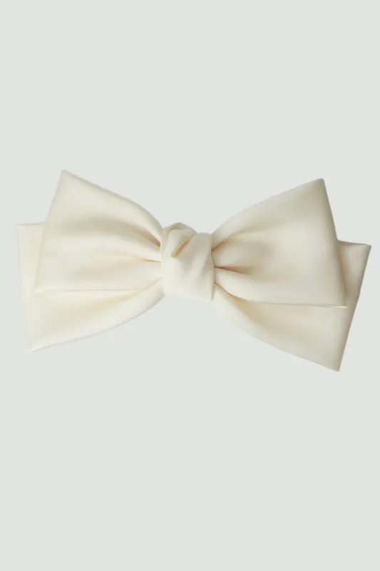 Satin Hair Bow Clips sold by En Creme