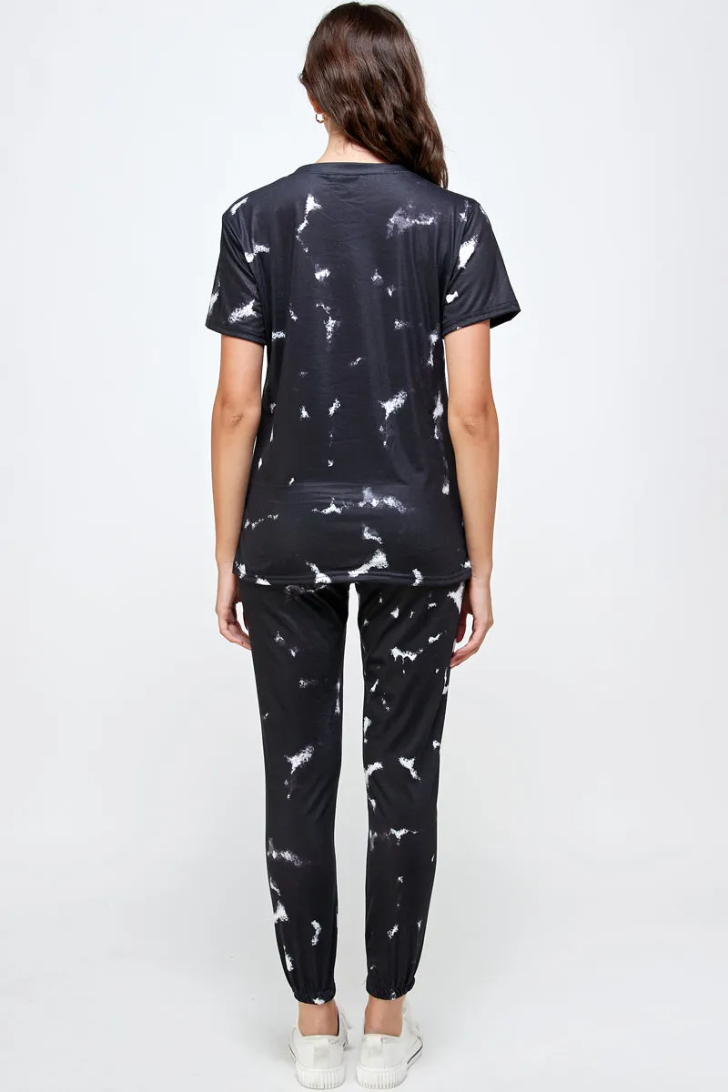 Riley Tie Dye Lounge Set sold by En Creme product image thumbnail 2