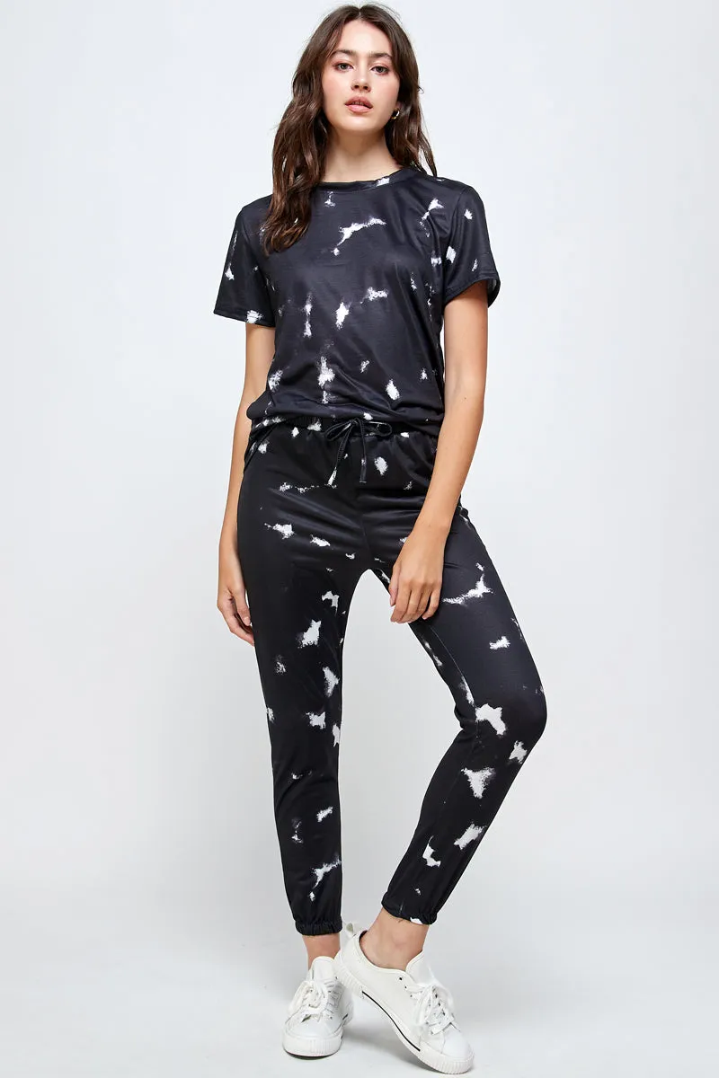 Riley Tie Dye Lounge Set sold by En Creme