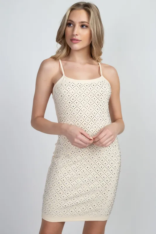 Stella Beaded Dress sold by En Creme