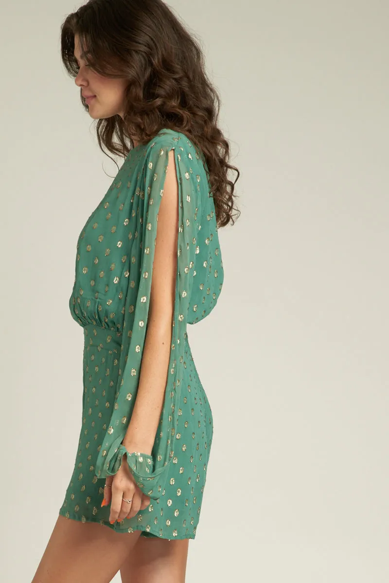 Daphne Open Sleeve Romper sold by En Creme product image thumbnail 2