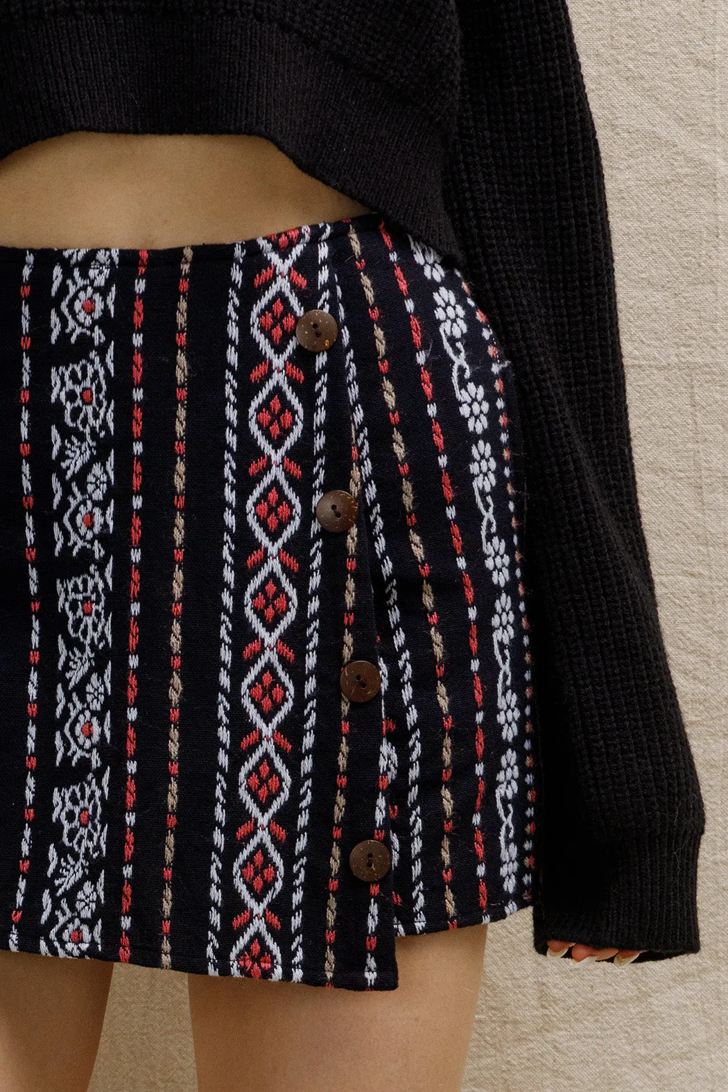 Riley Wrap Skort sold by En Creme product image thumbnail 2