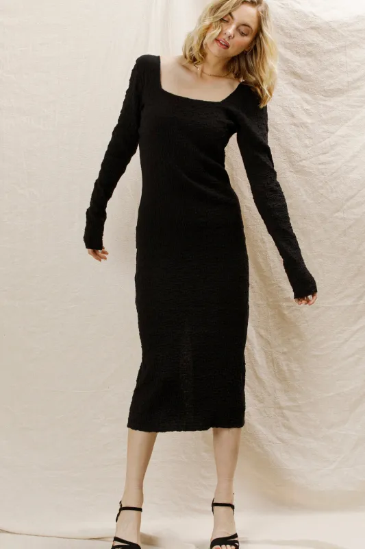 Beatrice Scrunch Bodycon Dress sold by En Creme