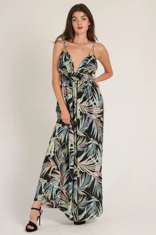 Lost In the Jungle Maxi Dress sold by En Creme