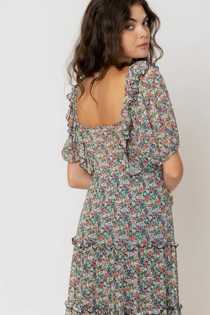 Melody Tiered Dress sold by En Creme product image thumbnail 2