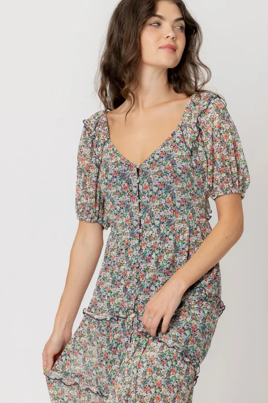 Melody Tiered Dress sold by En Creme