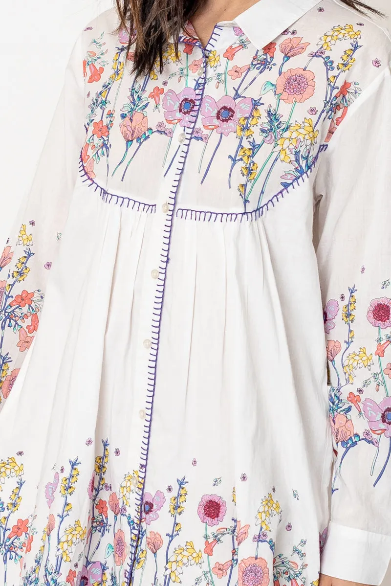Midsommar Shirt Dress sold by En Creme product image thumbnail 2