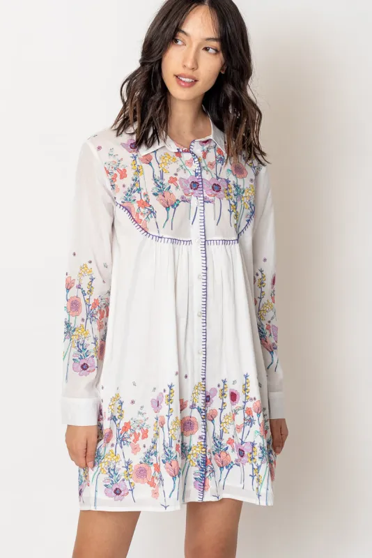 Midsommar Shirt Dress sold by En Creme