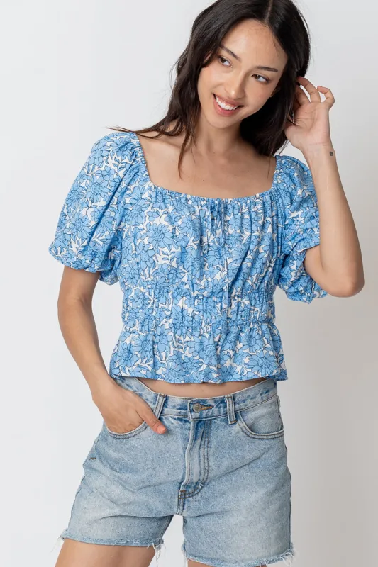 Madeleine Puff Top sold by En Creme