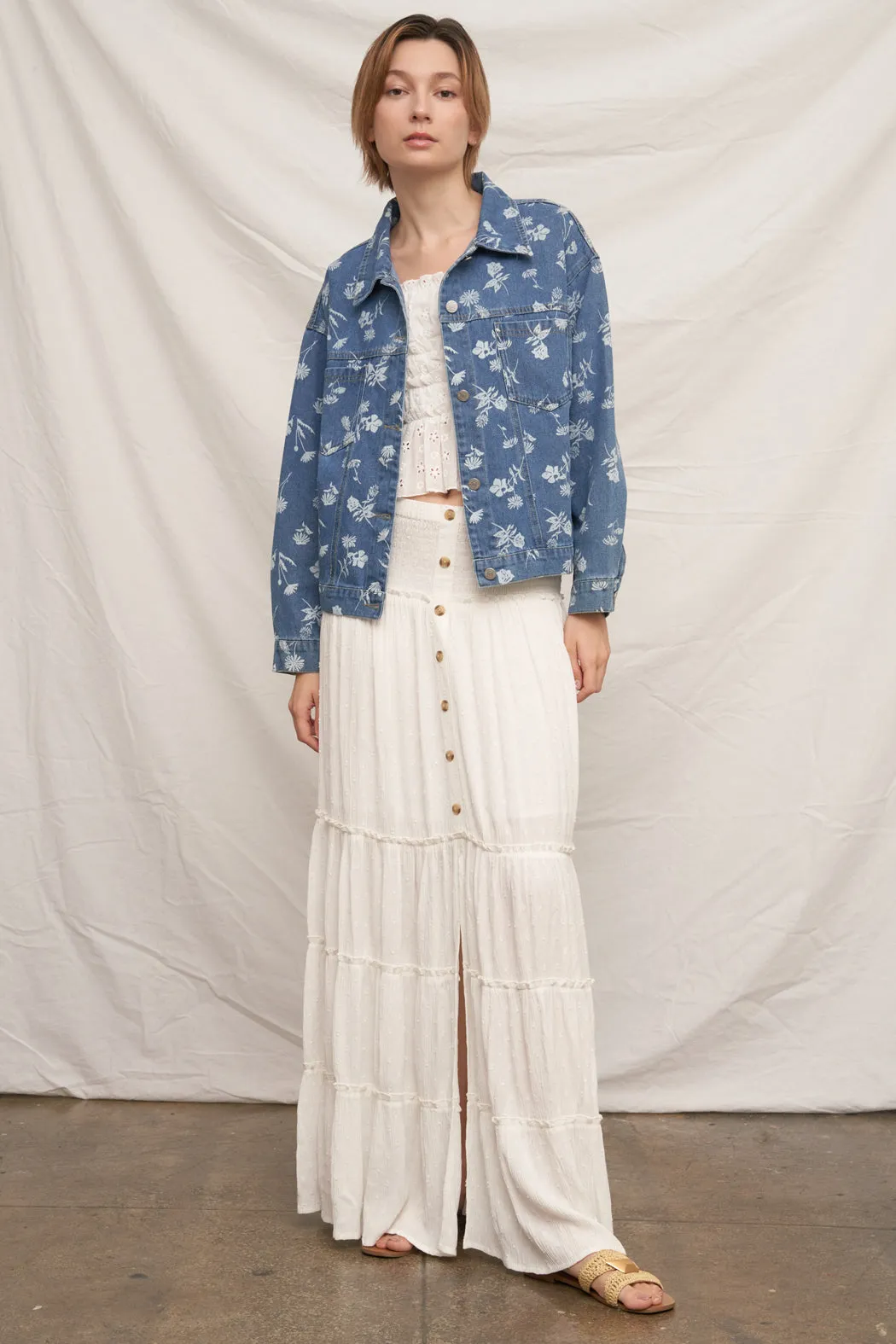 Skye Denim Jacket sold by En Creme product image thumbnail 3