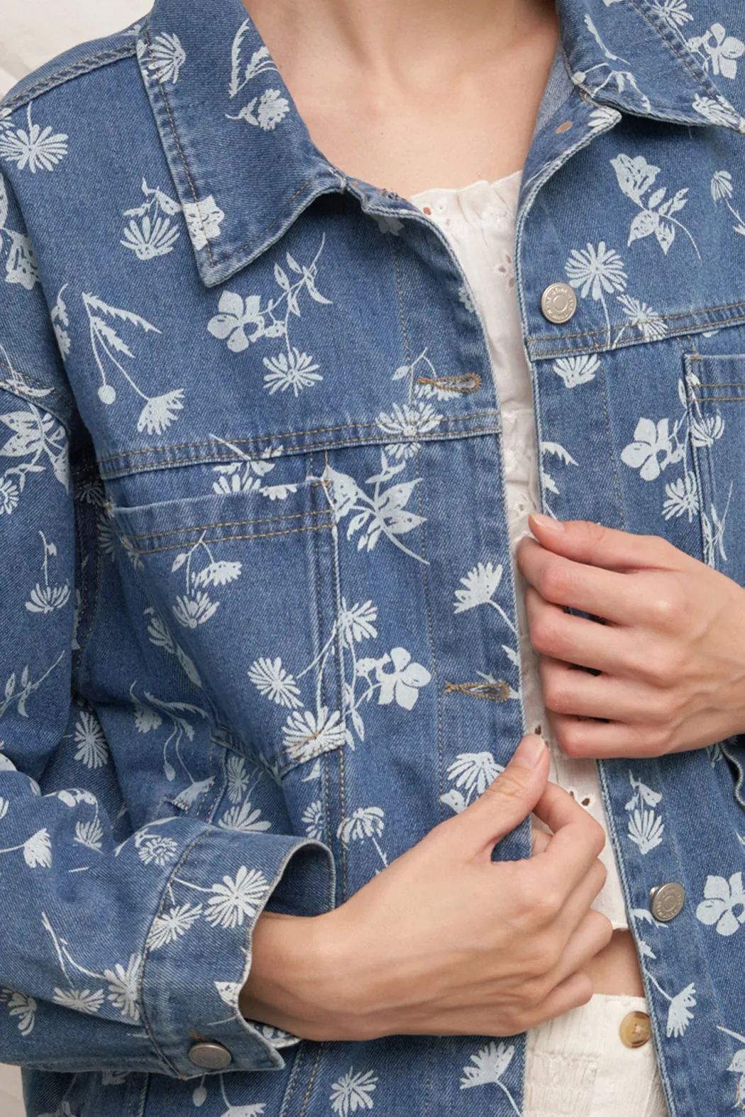 Skye Denim Jacket sold by En Creme product image thumbnail 5