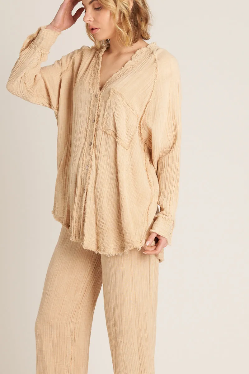 Ronnie Crinkle Pants sold by En Creme product image thumbnail 5