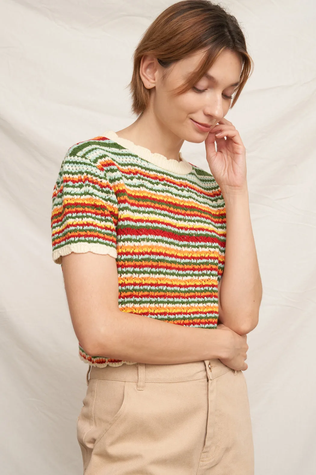 Danielle Knit Sweater sold by En Creme product image thumbnail 2