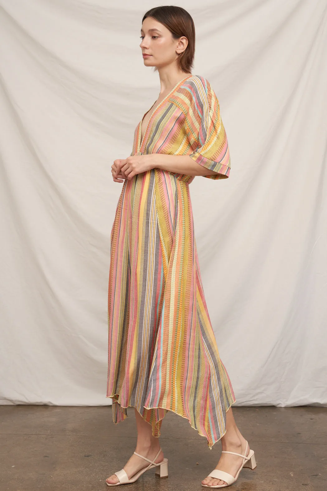 Jenny Stripe Midi Dress sold by En Creme product image thumbnail 5
