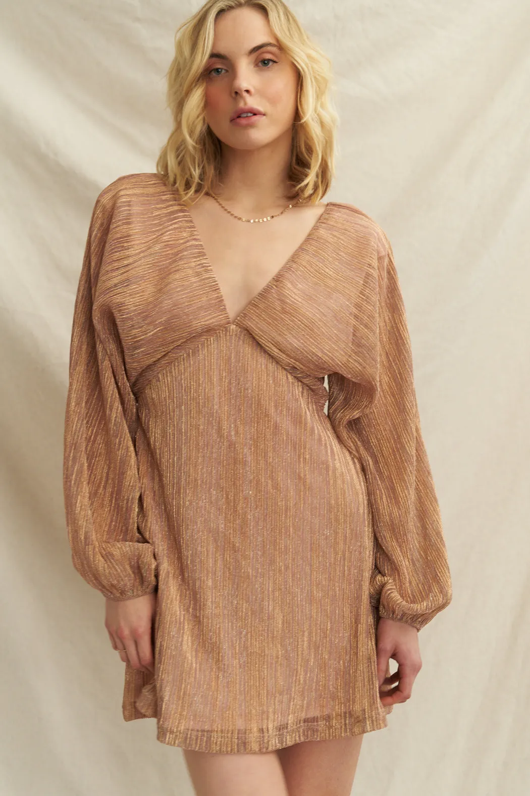 Bright Aura Mini Dress sold by En Creme product image thumbnail 3