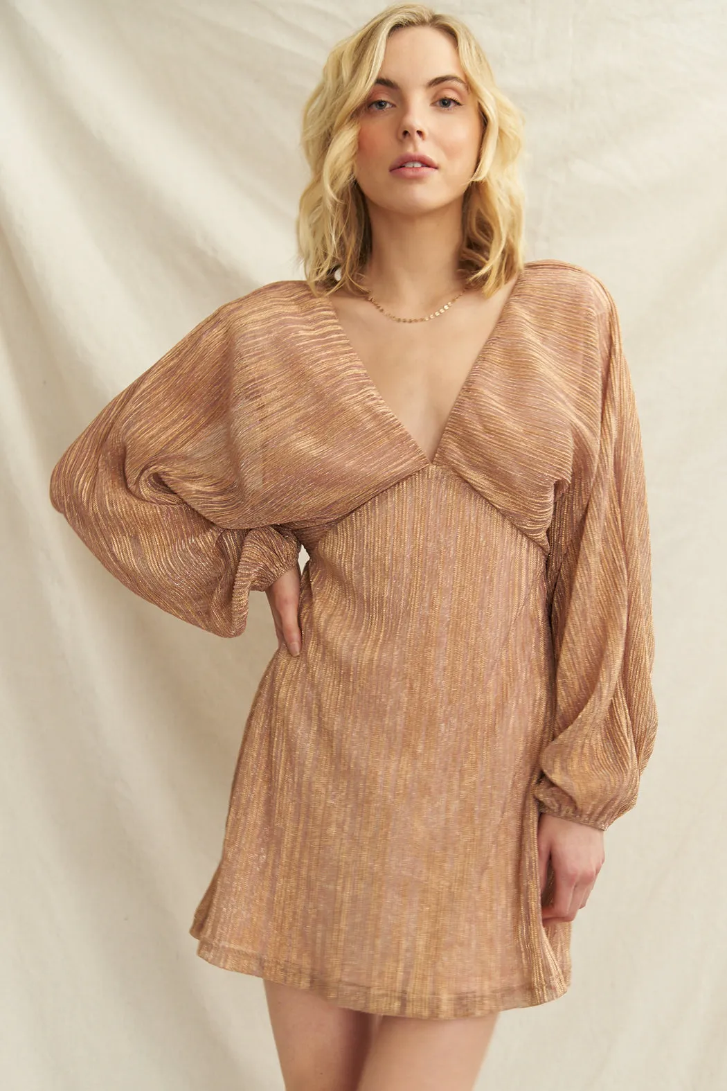 Bright Aura Mini Dress sold by En Creme