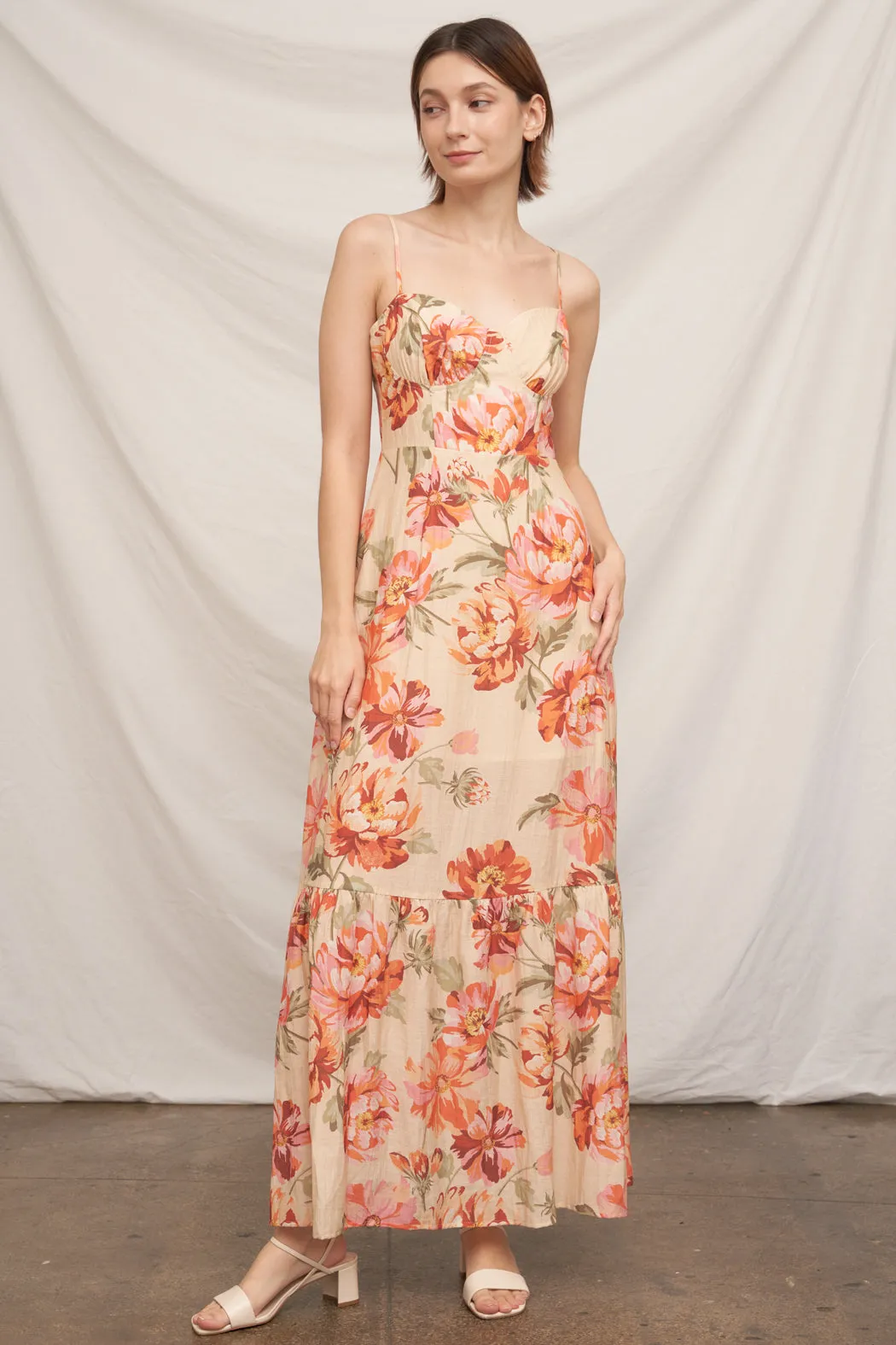 Riviera Bustier Maxi Dress sold by En Creme product image thumbnail 4