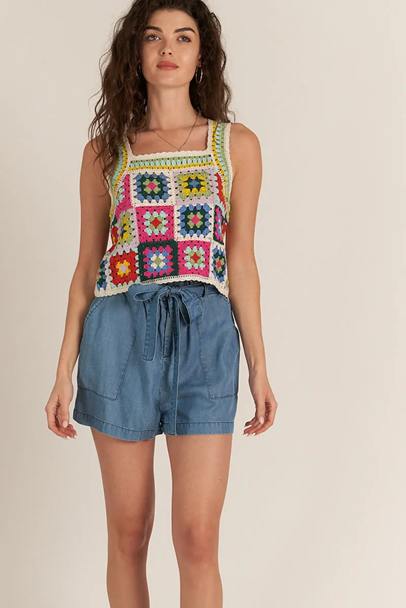 Claribel Crochet Top sold by En Creme product image thumbnail 5