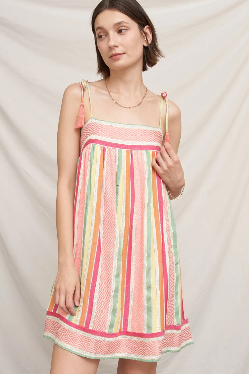 Bloom Mini Dress sold by En Creme product image thumbnail 5