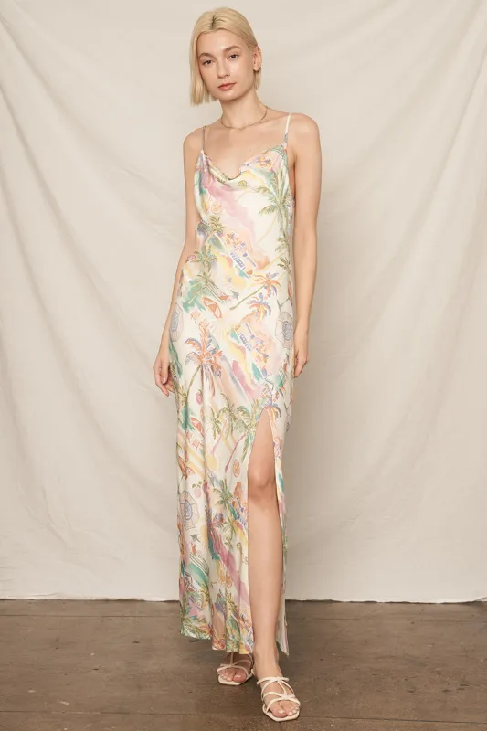 Monaco Cowl Neck Maxi made by En Creme