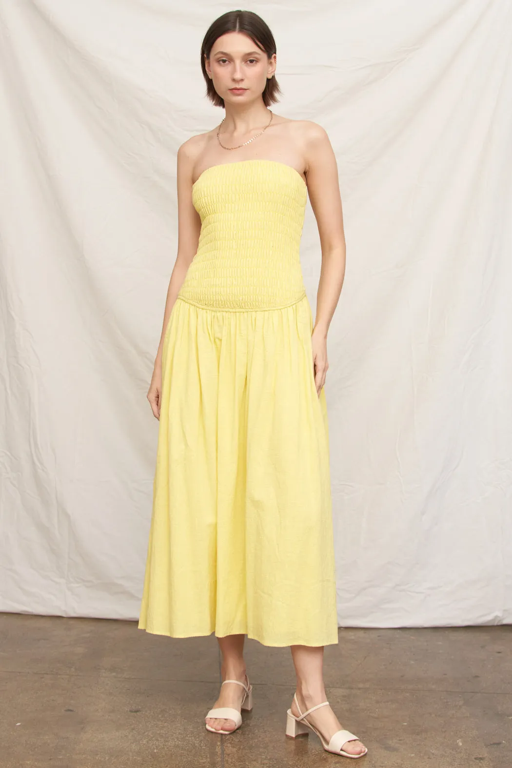 Limoncello Maxi Dress sold by En Creme product image thumbnail 4