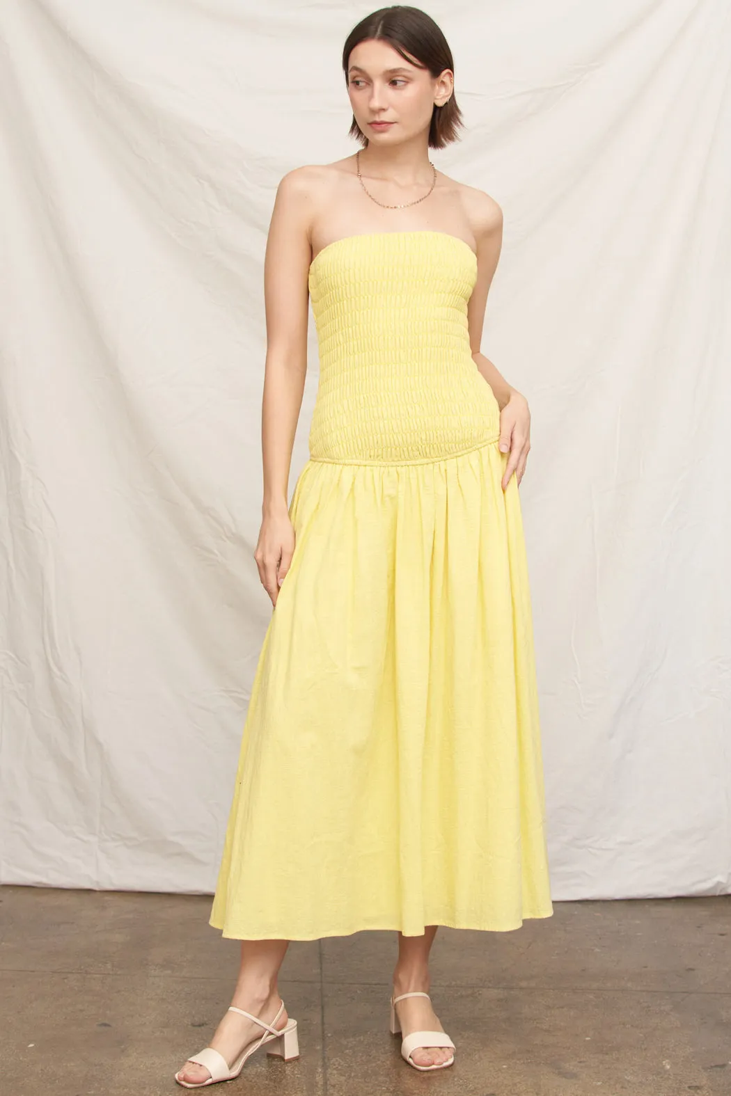 Limoncello Maxi Dress sold by En Creme