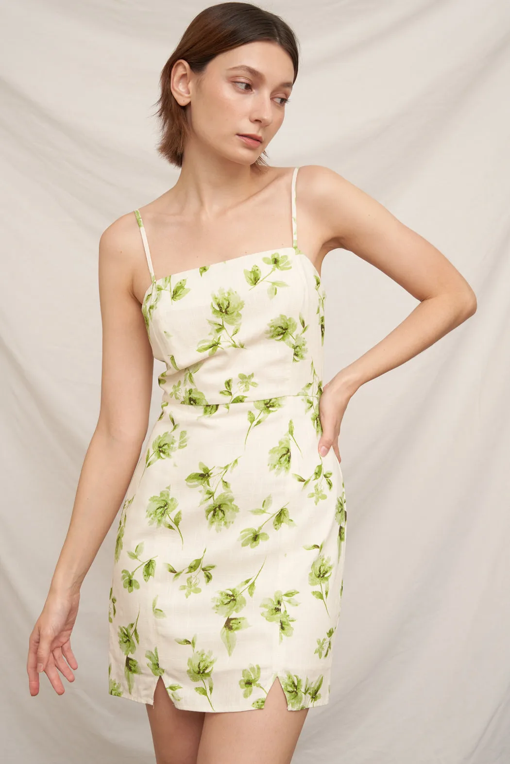 Chloe Fleur Mini Dress sold by En Creme product image thumbnail 2