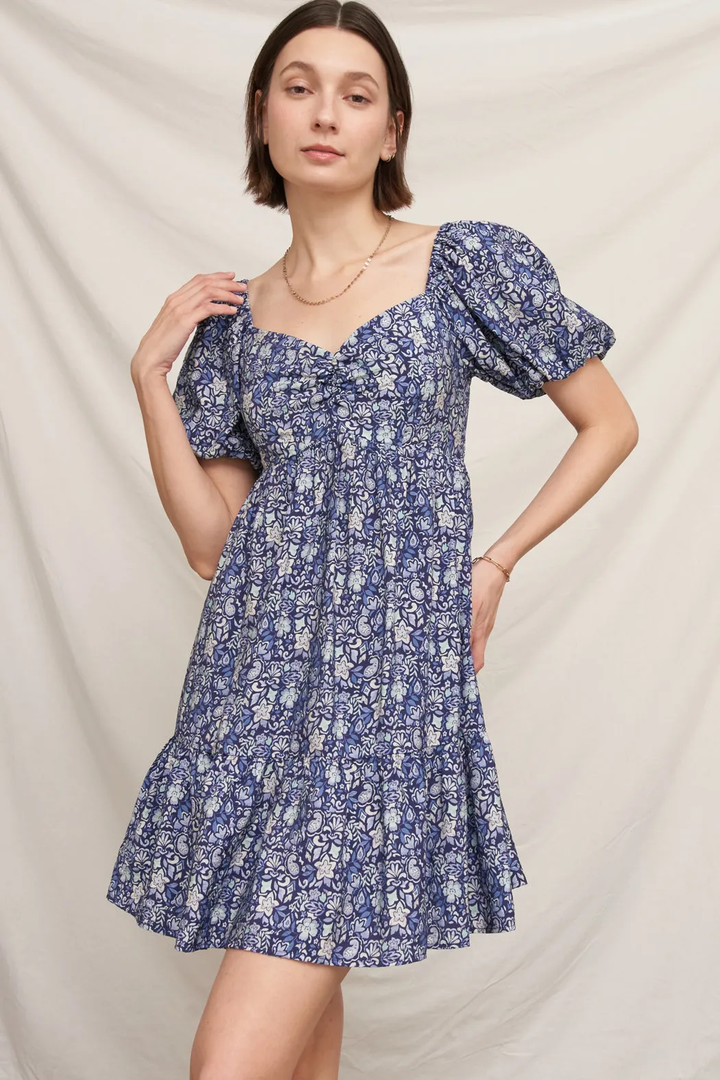 Bora Bora Floral Mini Dress sold by En Creme product image thumbnail 3